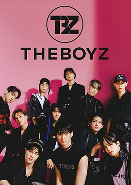 The Boyz K-pop Group Portrait