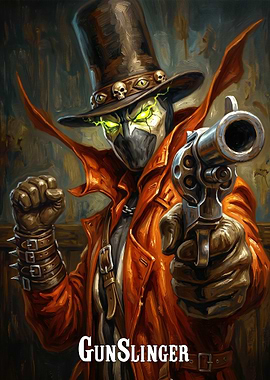 Gunslinger Spawn Comic Book Art
