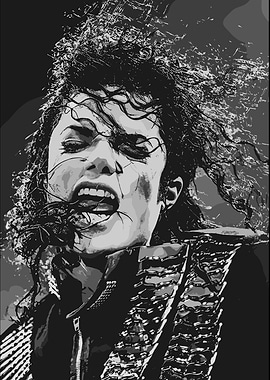 Michael Jackson Pop Art Portrait