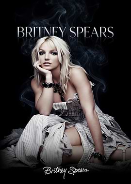 Britney Spears Portrait Poster