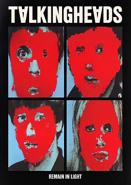 Remain in Light Album Cover Art Poster