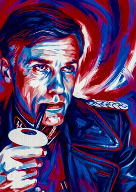 Hans Landa Pop Art Portrait