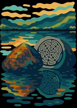 The Hundred Year Stone, Derwent Water
