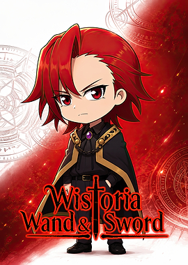 Chibi Sion Ulster Wistoria Wand and Sword
