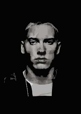 Eminem Portrait Minimalist Art