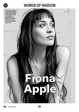 Fiona Apple Portrait