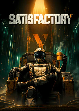 Satisfactory Game Poster with Pioneer