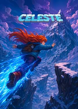 Celeste Game Poster Art