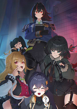 Zenless Zone Zero Character Group Illustration