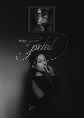 Ariana Grande Petal Poster