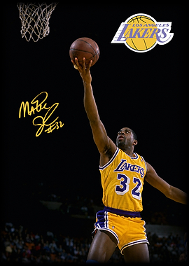 Magic Johnson: Iconic Lakers Moment