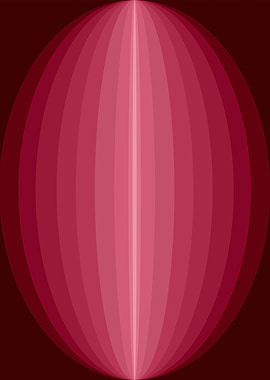 Abstract Pink Elliptical Gradient Design