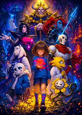 Undertale Ensemble Art