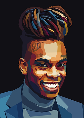 WPAP Portrait of YNW Melly