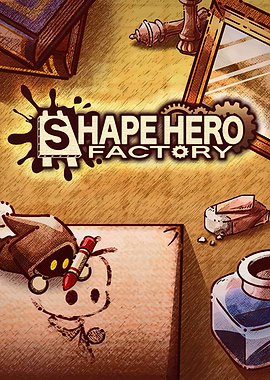 Shape Hero Factory Game Poster