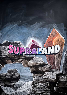 Supraland Chalk Art Illustration