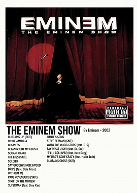 Eminem The Eminem Show Album Poster