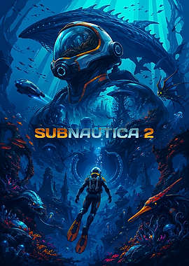 Subnautica 2 Underwater Poster
