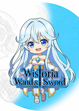 Chibi Elfaria Albis Serfort Wistoria Illustration