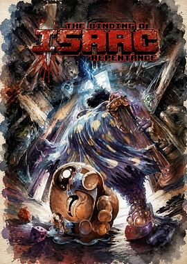 The Binding of Isaac Repentance Poster