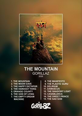 Gorillaz The Mountain Album Concept Art