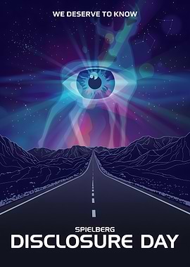 Spielberg Disclosure Day Poster