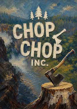 Chop Chop Inc. Lumberjack Art