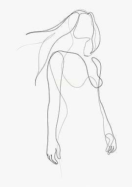 Veil - Line figure - A2519
