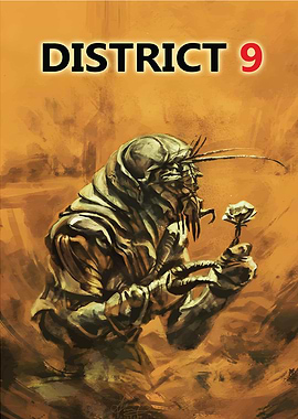 District 9 Prawn Alien Poster