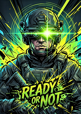 Ready or Not Soldier Art