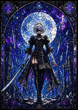 2B Stained Glass Art