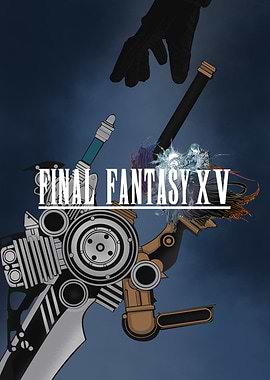 Final Fantasy XV Engine Blade Poster