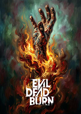Evil Dead Burn Poster Art