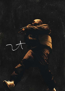 Kanye West Performing on Stage