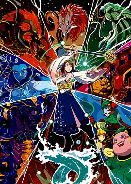 Yuna Summoning Aeons Final Fantasy X