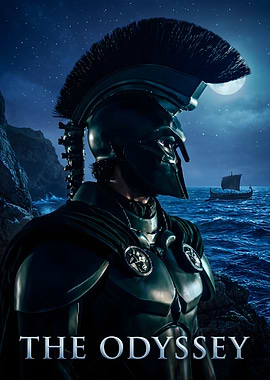 The Odyssey Spartan Warrior Poster