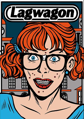 Lagwagon Pop Art Poster