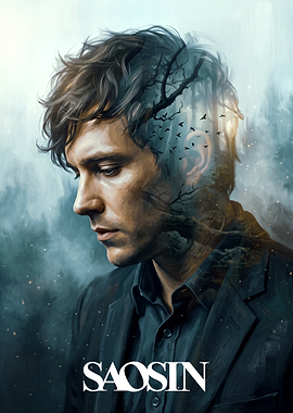 Saosin Double Exposure Portrait