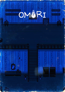 Omori White Space Game Poster