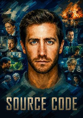 Source Code Movie Poster Art