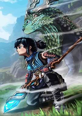 Kena and Rot Spirit Companion