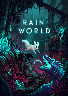 Rain World Game Poster
