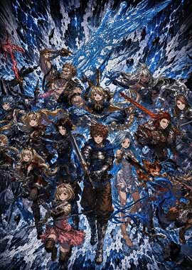 Granblue Fantasy Ensemble Character Illustration