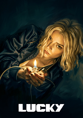Anya Taylor-Joy with Lighter Portrait