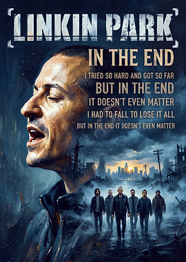 Linkin Park In The End Poster