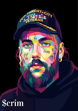 $crim Pop Art Portrait