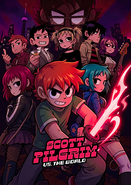 Scott Pilgrim vs. The World Poster