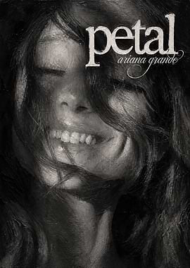 Petal Portrait Poster