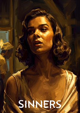 Sinners Movie Poster Art