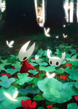 Hornet and The Knight in Meadow